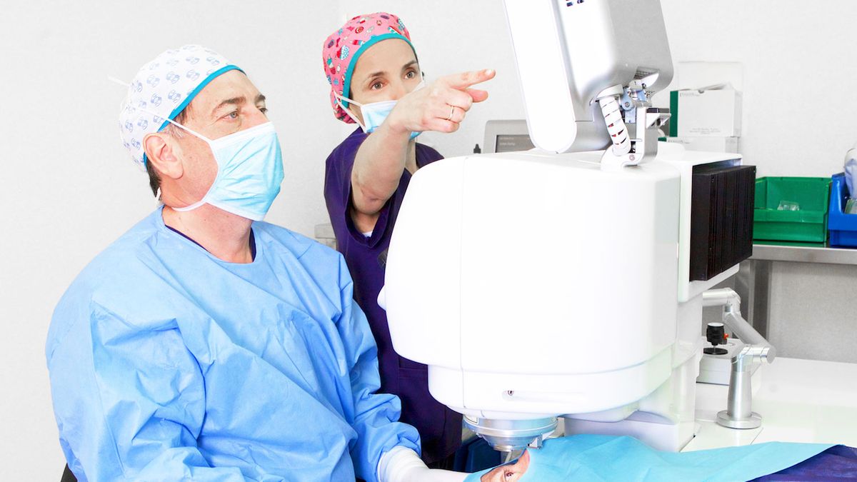 Cirugía ocular 100% láser para corregir la miopía