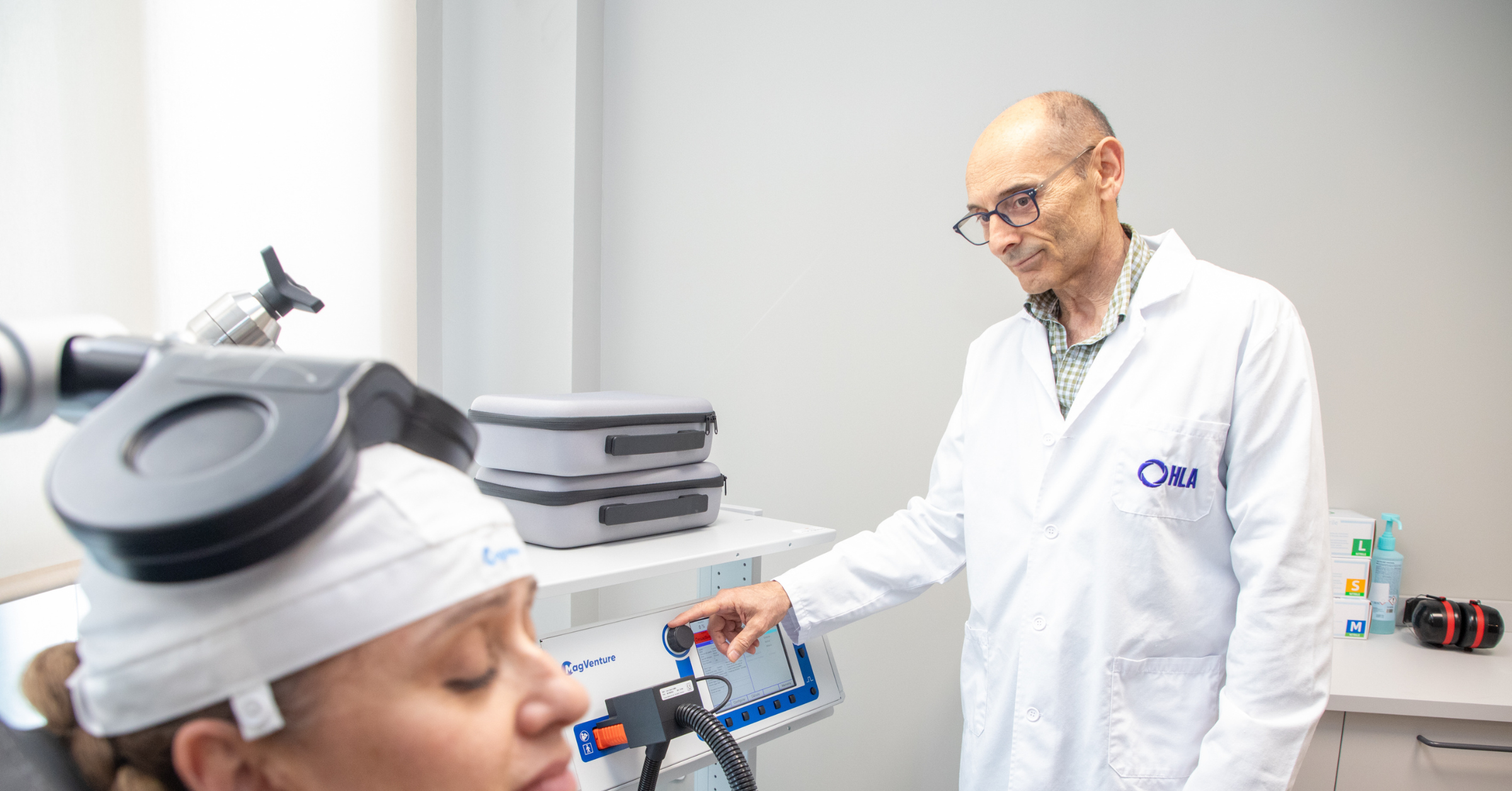 HLA Vistahermosa refuerza su Unidad de Neurociencias con la incorporación de la estimulación magnética transcraneal